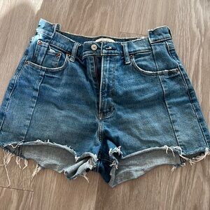 Abercrombie Curve Love Jean Shorts